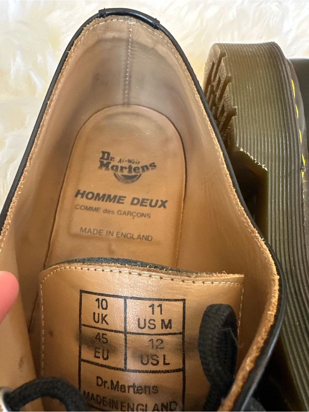 Dr. Martens two tone